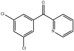 2-(3,5-DICHLOROBENZOYL)PYRIDINE 结构式