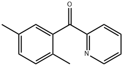 2-(2,5-DIMETHYLBENZOYL)PYRIDINE 结构式