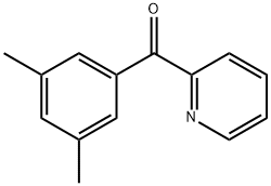 2-(3,5-DIMETHYLBENZOYL)PYRIDINE 结构式