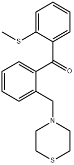 2-THIOMETHYL-2'-THIOMORPHOLINOMETHYL BENZOPHENONE