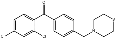 2,4-DICHLORO-4'-THIOMORPHOLINOMETHYL BENZOPHENONE