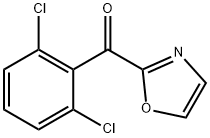 (2,6-二氯苯基)(噁唑-2-基)甲酮 结构式