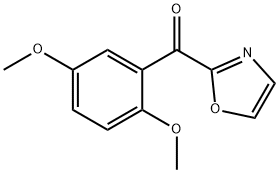 2-(2,5-DIMETHOXYBENZOYL)OXAZOLE 结构式