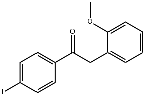 4'-IODO-2-(2-METHOXYPHENYL)ACETOPHENONE 结构式