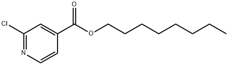 2-氯异烟酸辛酯 结构式