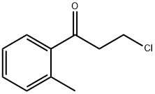 3-氯-1-(邻甲苯基)丙-1-酮 结构式