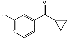 (2-氯吡啶-4-基)-环丙基-甲酮 结构式