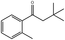 3,3-二甲基-1-(邻甲苯基)丁烷-1-酮 结构式