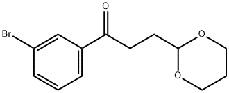 3'-BROMO-3-(1,3-DIOXAN-2-YL)PROPIOPHENONE