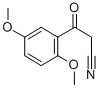 2,5-二甲氧基苯甲酰乙腈 结构式