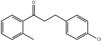 3-(4-CHLOROPHENYL)-2'-METHYLPROPIOPHENONE 结构式