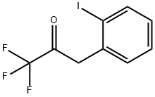 3-(2-IODOPHENYL)-1,1,1-TRIFLUORO-2-PROPANONE 结构式