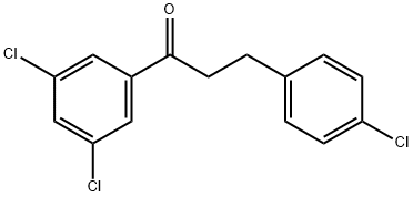 3-(4-CHLOROPHENYL)-3',5'-DICHLOROPROPIOPHENONE 结构式