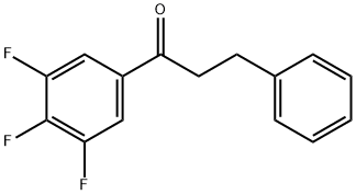 3-PHENYL-3',4',5'-TRIFLUOROPROPIOPHENONE 结构式