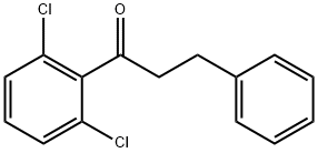 2',6'-DICHLORO-3-PHENYLPROPIOPHENONE 结构式