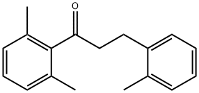 1-(2,6-二甲基苯基)-3-(邻甲苯基)丙-1-酮 结构式