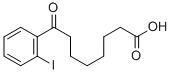 8-(2-IODOPHENYL)-8-OXOOCTANOIC ACID 结构式