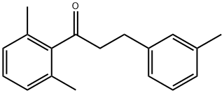 2',6'-DIMETHYL-3-(3-METHYLPHENYL)PROPIOPHENONE 结构式