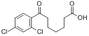 7-(2,4-DICHLOROPHENYL)-7-OXOHEPTANOIC ACID 结构式