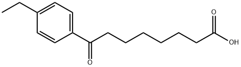 8-(4-ETHYLPHENYL)-8-OXOOCTANOIC ACID 结构式