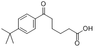 6-(4-T-BUTYLPHENYL)-6-OXOHEXANOIC ACID 结构式