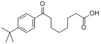 8-(4-T-BUTYLPHENYL)-8-OXOOCTANOIC ACID 结构式