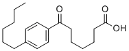 7-(4-HEXYLPHENYL)-7-OXOHEPTANOIC ACID 结构式