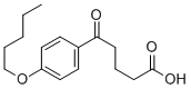 5-氧代-5-(4-(戊氧基)苯基)戊酸 结构式