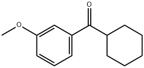 CYCLOHEXYL 3-METHOXYPHENYL KETONE 结构式