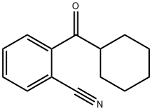 2-(环己烷羰基)苯甲腈 结构式