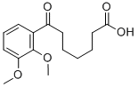 7-(2,3-DIMETHOXYPHENYL)-7-OXOHEPTANOIC ACID 结构式