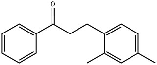 3-(2,4-DIMETHYLPHENYL)PROPIOPHENONE 结构式