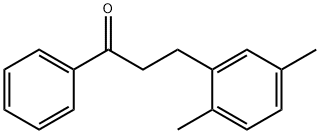 3-(2,5-DIMETHYLPHENYL)PROPIOPHENONE 结构式