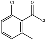 2-氯-6-甲基苯甲酰氯 结构式