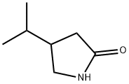 4-异丙基吡咯烷酮-2-酮 结构式