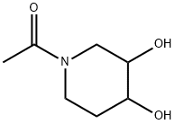 3,4-Piperidinediol, 1-acetyl- (7CI) 结构式