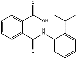 2-[(2-ISOPROPYLANILINO)CARBONYL]-BENZOIC ACID 结构式