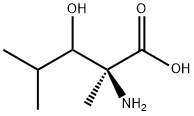 Leucine, 3-hydroxy-2-methyl- (7CI) 结构式