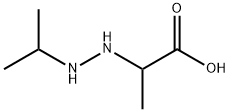 Propionic acid, 2-(2-isopropylhydrazino)- (7CI) 结构式