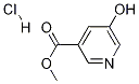 5-羟基烟酸甲酯盐酸盐 结构式