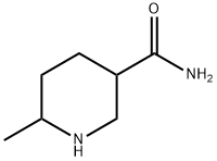 6-甲基哌啶-3-甲酰胺 结构式
