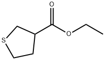 四氢噻吩-3-甲酸乙酯 结构式