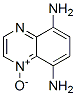 5,8-Quinoxalinediamine,  1-oxide 结构式