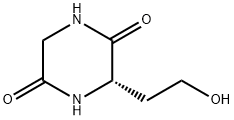 (S)-3-(2-HYDROXYETHYL)-2,5-DIKETOPIPERAZINE 结构式