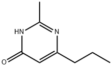 4-PROPYL-6-HYDROXY-2-METHYLPYRIMIDINE 结构式
