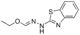 Methanehydrazonic acid, N-2-benzothiazolyl-, ethyl ester (9CI) 结构式