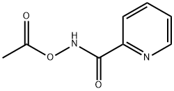 Hydroxylamine, O-acetyl-N-picolinoyl- 结构式