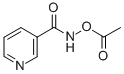 Hydroxylamine, O-acetyl-N-nicotinoyl- 结构式