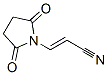 Succinimide, N-(2-cyanovinyl)- (7CI) 结构式