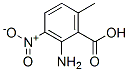 Benzoic acid, 2-amino-6-methyl-3-nitro- (9CI) 结构式